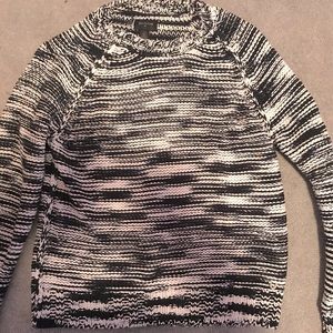 Woven sweater